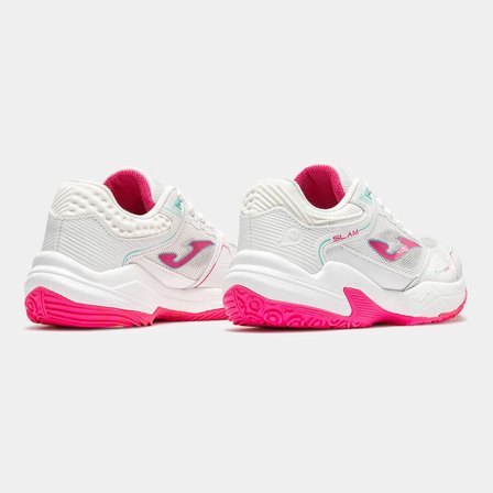 Joma JSLAMS2632OM Slam Jr Tenis ve Padel Ayakkabısı Çocuk - Beyaz/Pembe