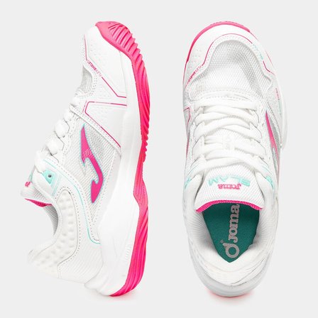 Joma JSLAMS2632OM Slam Jr Tenis ve Padel Ayakkabısı Çocuk - Beyaz/Pembe
