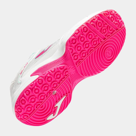 Joma JSLAMS2632OM Slam Jr Tenis ve Padel Ayakkabısı Çocuk - Beyaz/Pembe