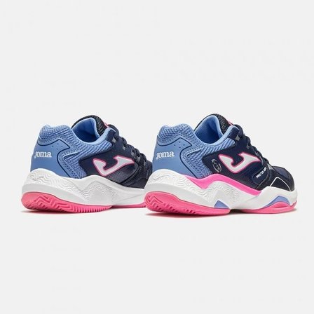 Joma Master 1000 JR Kız Çocuk Tenis ve Padel Ayakkabısı Lacivert Pembe JMATS2633C
