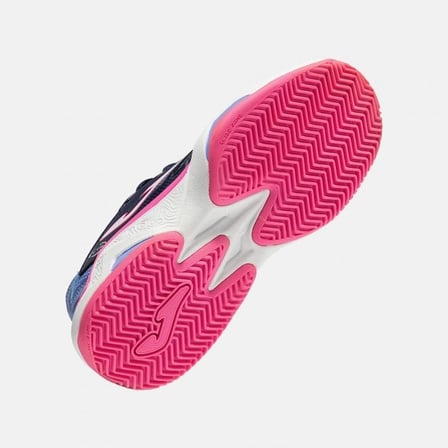 Joma Master 1000 JR Kız Çocuk Tenis ve Padel Ayakkabısı Lacivert Pembe JMATS2633C