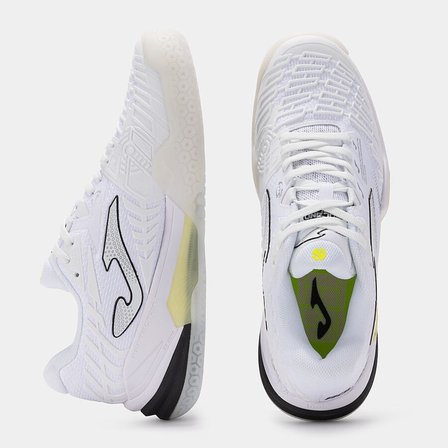 Joma TROLS2602AC Roland Sert & Toprak Kort Erkek Tenis Ayakkabısı - Beyaz/Sarı