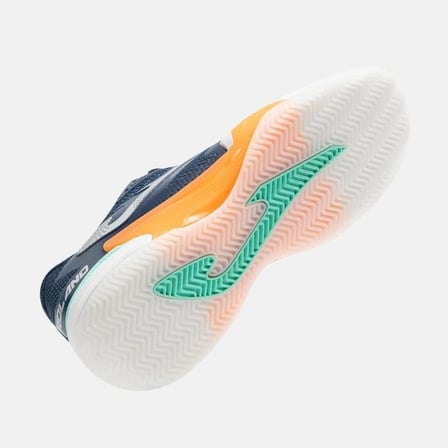 Joma TROLS2603C Roland Toprak Kort Erkek Tenis Ayakkabısı Lacivert/Turuncu