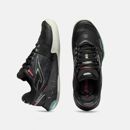 Joma TPOIS2601AC Point Erkek Toprak & Sert Kort Tenis Ayakkabısı Siyah