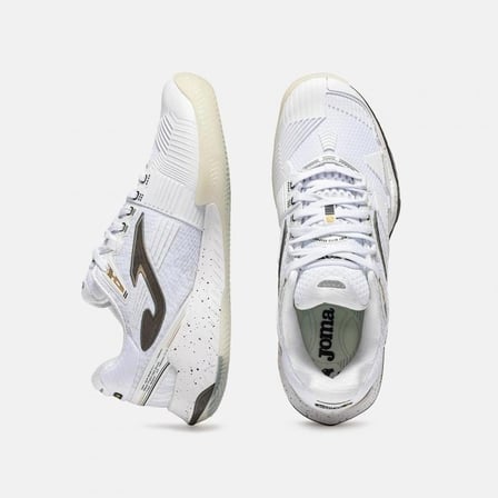 Joma TPOIS2602AC Point Toprak & Sert Kort Erkek Tenis Ayakkabısı Beyaz