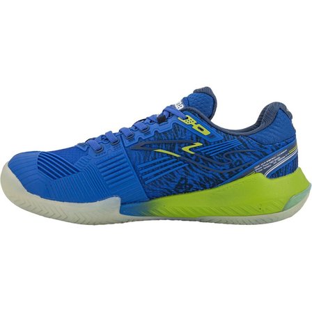 Joma TPOIS2604AC Point Toprak & Sert Kort Erkek Tenis Ayakkabısı Mavi / Lime Yeşili