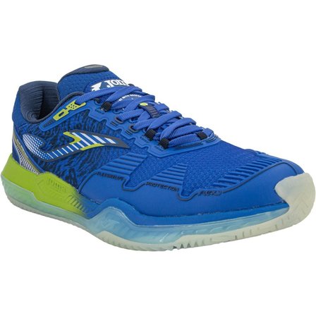 Joma TPOIS2604AC Point Toprak & Sert Kort Erkek Tenis Ayakkabısı Mavi / Lime Yeşili