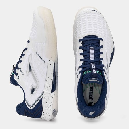 Joma TRAPS2602AC Rapid Sert Kort Erkek Tenis Ayakkabısı Beyaz / Lacivert