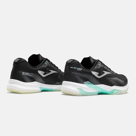 Joma TELCS2601C Electric Toprak Kort Erkek Tenis Ayakkabısı - Siyah/Mavi
