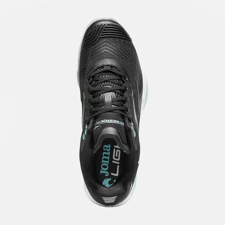 Joma TELCS2601C Electric Toprak Kort Erkek Tenis Ayakkabısı - Siyah/Mavi
