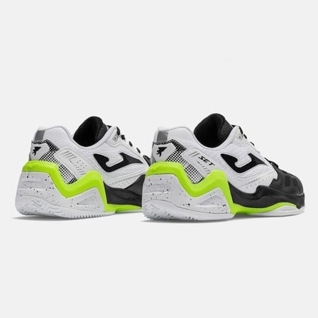 Joma TSETS2632C SET Toprak Kort Erkek Tenis Ayakkabısı Siyah/Beyaz