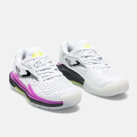 Joma Ace Kadın Toprak Kort Tenis Ayakkabısı Beyaz Mor TACELS2602C