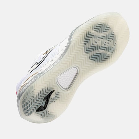 Joma TPOILS2602AC Point Lady 26 Toprak & Sert Kort Kadın Tenis Ayakkabısı - Beyaz/Altın