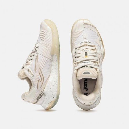 Joma TPOILS2625AC Point Lady Sert & Toprak Kort Kadın Tenis Ayakkbısı - Krem/Bej