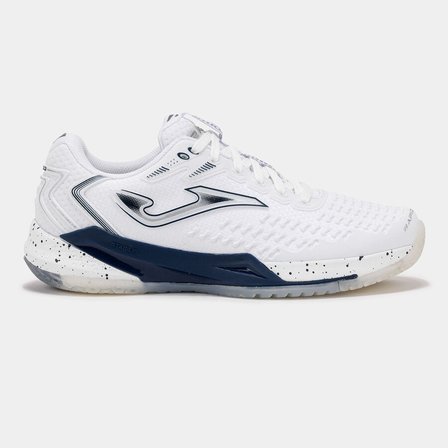 Joma TRALS2602AC Rapid Lady Sert ve Toprak Kort Kadın Tenis Ayakkbısı - Beyaz/Lacivert
