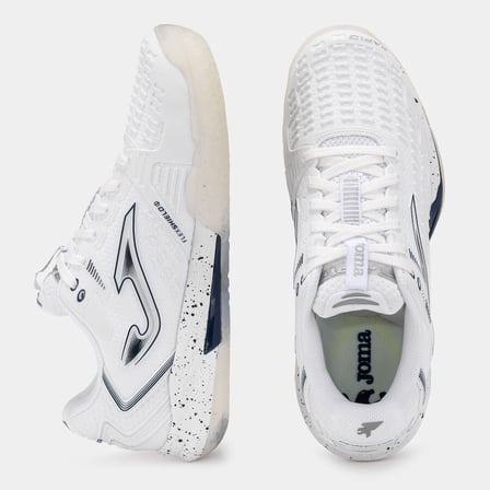 Joma TRALS2602C Rapid Lady Toprak Kort Kadın Tenis Ayakkbısı - Beyaz/Lacivert