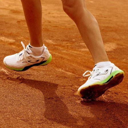 Joma TRALS2602C Rapid Lady Toprak Kort Kadın Tenis Ayakkbısı - Beyaz/Lacivert