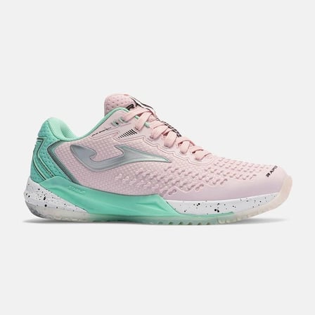 Joma TRALS2613C Rapid Lady Toprak Kort Kadın Tenis Ayakkbısı - Pembe/Yeşil