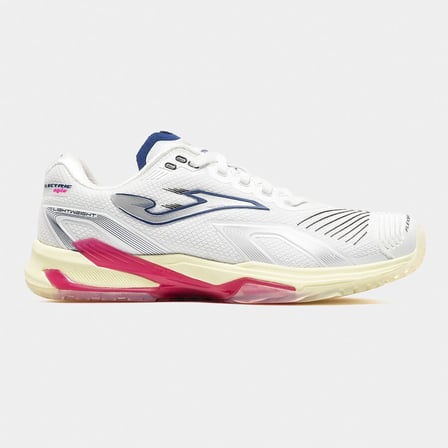 Joma TECLS2602C Electric Lady Toprak Kort Kadın Tenis Ayakkabısı - Beyaz/Pembe