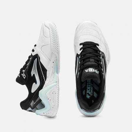 Joma TSELS2621AC Set Lady Sert Kort Kadın Tenis Ayakkabısı Beyaz/Siyah