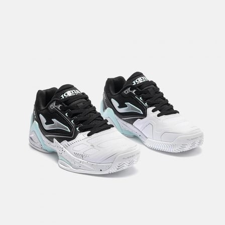 Joma TSELS2621C SET LADY Toprak Kort Kadın Tenis Ayakkabısı Beyaz/Siyah
