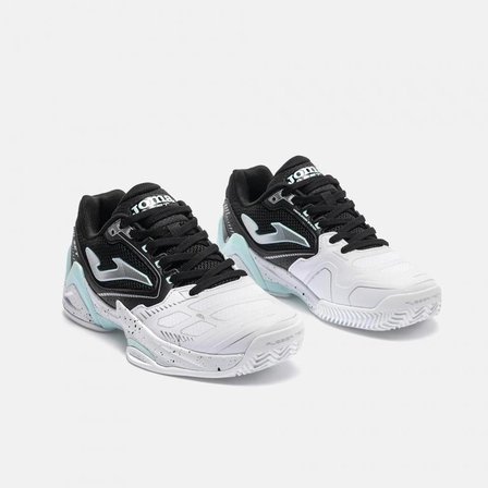 Joma TSELS2621C SET LADY Toprak Kort Kadın Tenis Ayakkabısı Beyaz/Siyah
