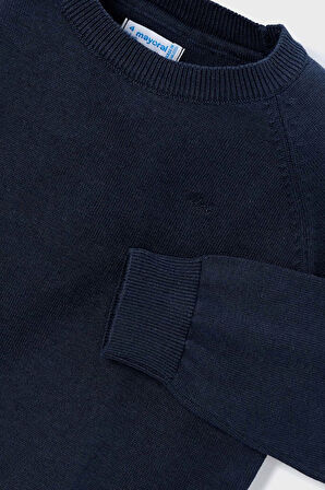 Erkek Çocuk Reglan Kollu Basic Triko Kazak - Lacivert | 4 Yaş