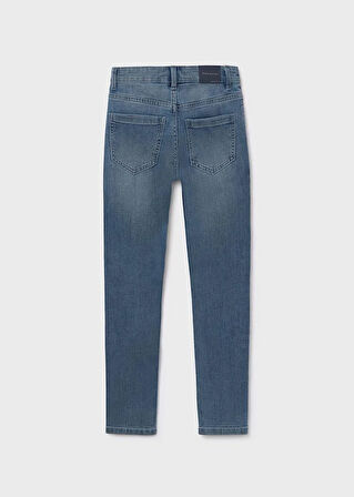 Mayoral Erkek Çocuk Denim Pantolon 8-14 Yaş Mavi