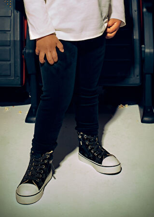 Mayoral Siyah Kız Çocuk Tayt 712