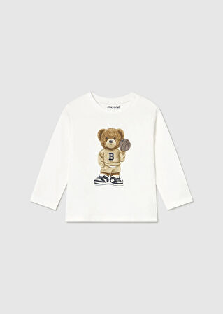 Mayoral Erkek Bebek Ayıcıklı Sweatshirt