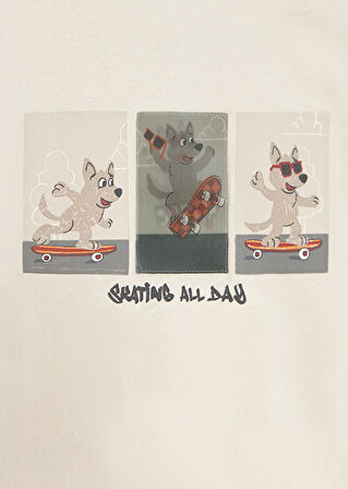 Mayoral Kahve İnteraktif Erkek Bebek Uzun Kollu Tişört 2063