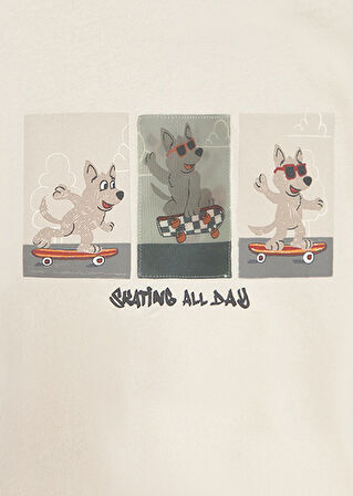 Mayoral Kahve İnteraktif Erkek Bebek Uzun Kollu Tişört 2063