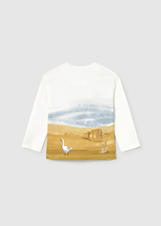 Mayoral Erkek Bebek Baskılı Sweatshirt