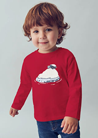 Mayoral Erkek Bebek Baskılı Sweatshirt