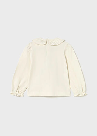 Mayoral Kız Bebek Manşet Kollu Sweatshirt