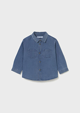 Mayoral Erkek Bebek Denim Gömlek