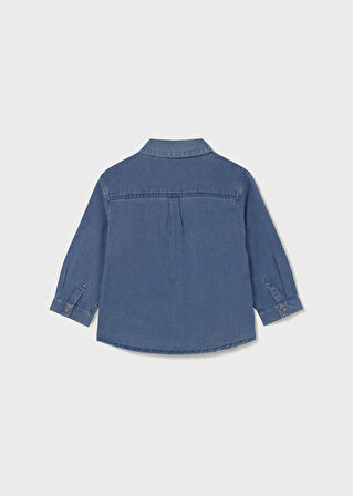 Mayoral Erkek Bebek Denim Gömlek