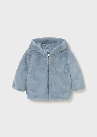 Mayoral Kız Bebek Çift Taraflı Mont 18-4 Yaş Mavi