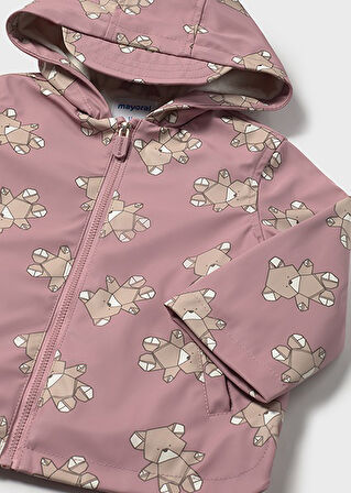 Mayoral Pembe Kız Bebek Su Geçirmez Yağmurluk 2439