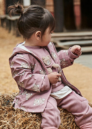 Mayoral Pembe Kız Bebek Su Geçirmez Yağmurluk 2439