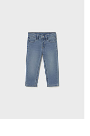 Mayoral Erkek Bebek Denim Pantolon 18-36 Ay Mavi