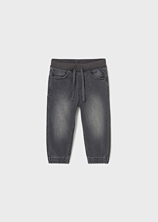 Mayoral Gri Erkek Bebek Jean Jogger 2508