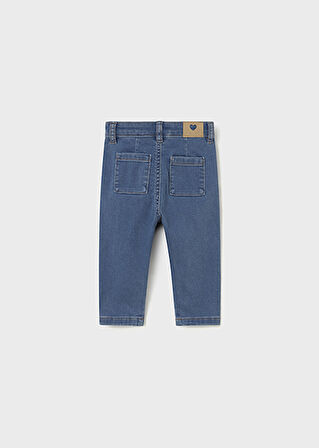 Mayoral Mavi Erkek Bebek Kot Pantolon 2589
