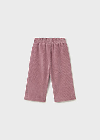 Mayoral Pembe Kız Bebek Kadife Pantolon 2590