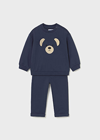 Mayoral Erkek Bebek Lacivert Sweat Pantolon Takım 2597