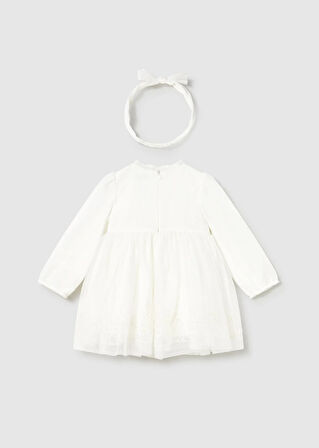 Mayoral Kız Bebek Saç Bantlı Elbise