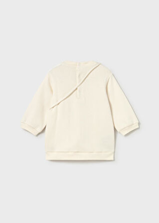 Mayoral Kız Bebek Çantalı Peluş Elbise