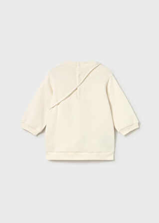 Mayoral Kız Bebek Çantalı Peluş Elbise