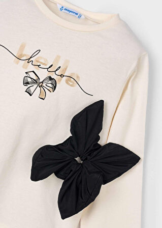 Mayoral Kız Çocuk Toka ve Sweatshirt Set