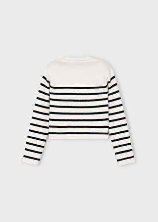 Mayoral Kız Çocuk Çizgili Kazak